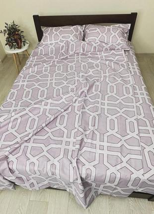 Комплект постільної білизни абстракція