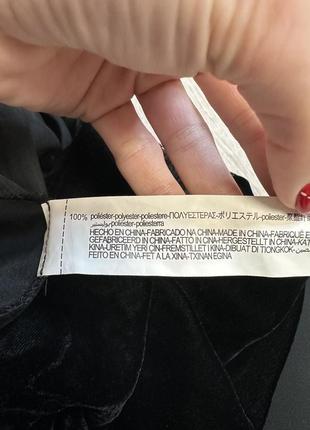 Zara юбка р.хс, ткань велюр (оксит) с бахромой, идет на хс-с10 фото