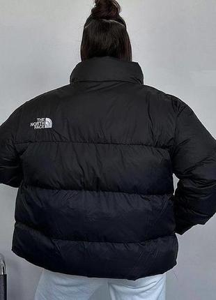 Стильна оверсайз куртка the north face2 фото