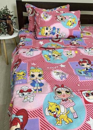 Детский комплект постили для девочек куклы желы