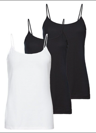 Набір бавовняних майок 3 шт. esmara німеччина