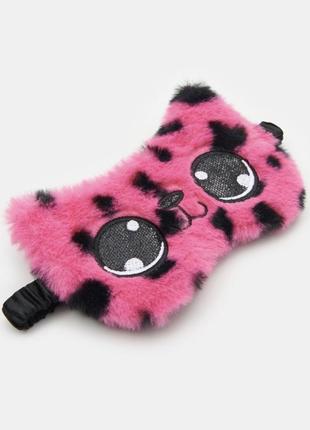 Маска для сна розовая sinsay