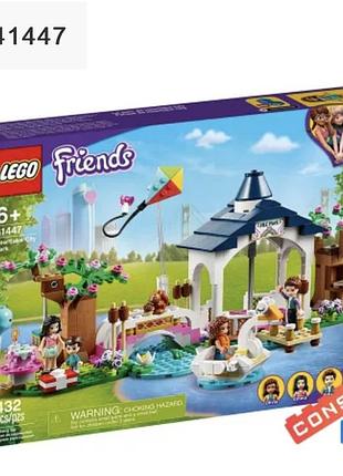 Lego 6+ парк хартлейк, lego friends конструктор, lego детский парк