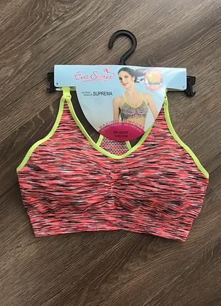 Спортивний топ бюстгальтер з чашками для фітнесу бігу залу