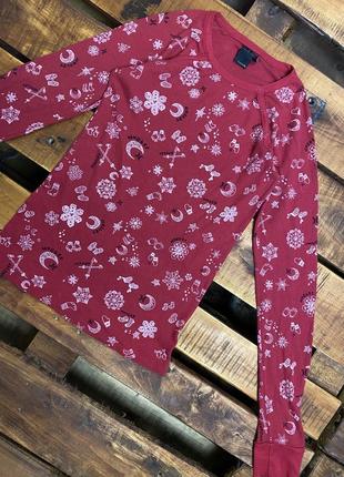 Женская пижамная кофта (реглан) с принтом hurley (харли хлрр оригинал разноцветная)1 фото