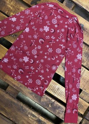 Женская пижамная кофта (реглан) с принтом hurley (харли хлрр оригинал разноцветная)2 фото