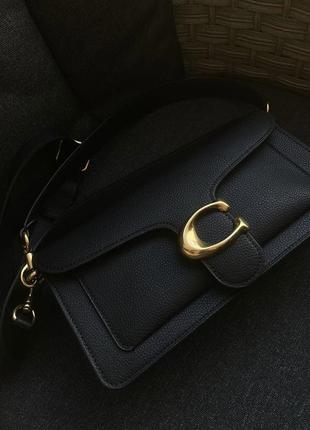 Сумочка coach из натуральной кожи 🔥