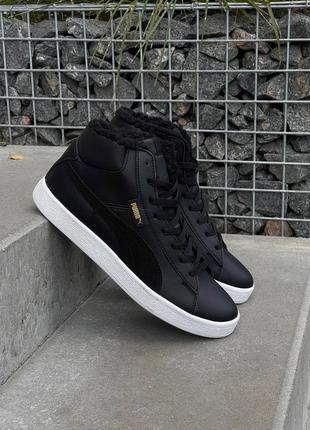 Мужские кроссовки puma mid corduroy  зимние
