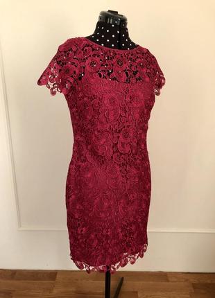 Коктейльное вечернее платье от aidan mattox, s