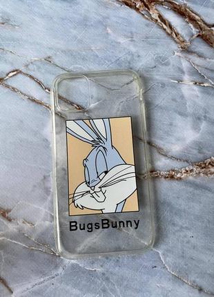 Силиконовый чехол на iphone 11