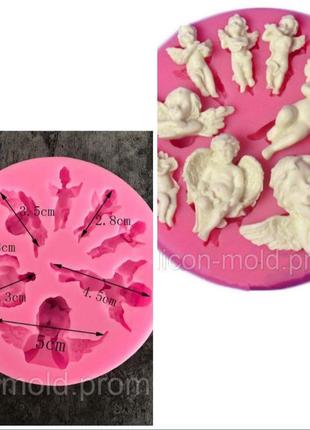 Силіконовий молд янгол набір.