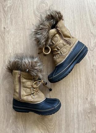 Зимові дитячі ботинки