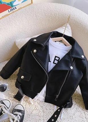 Дитяча косуха куртка екошкіра