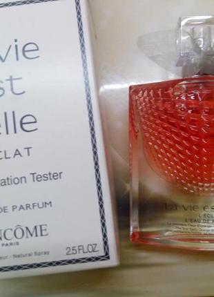 Lancome la vie est belle l'eclat, 75 мл, тестер2 фото