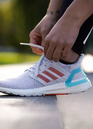 1 шт| 40 2/3 | 26 см | adidas  ultraboost 20 primeblue w [eg0770]