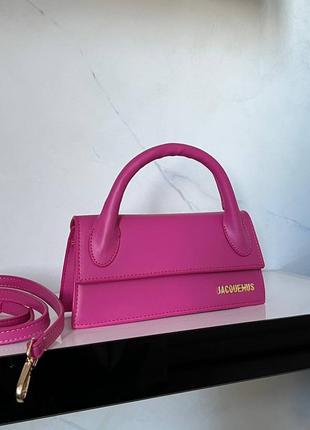 Jacquemus mini fuksia1 фото