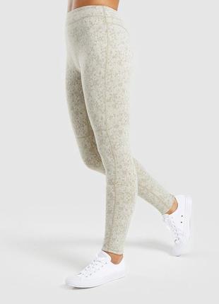 Женские лосины gymshark fleur texture оригинал