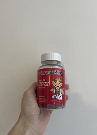 Детские витамины gummiking, мультивитамины и микроэлементы3 фото