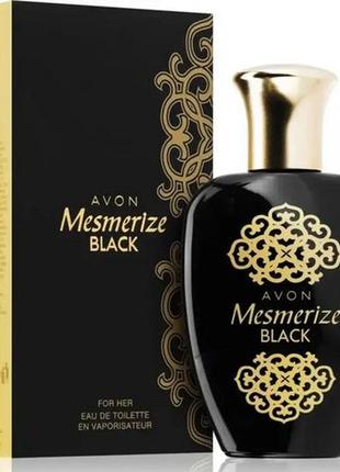 Туалетна вода avon mesmerize black для неї, 50мл1 фото