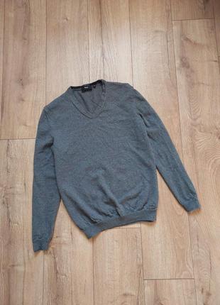Hugo boss вовняний светр джемпер пуловер реглан шерстяной свитер джемпер пуловер1 фото