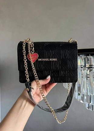 Michael kors heather black logo