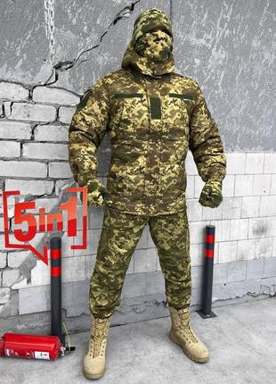 Зимний тактический костюм флисе nord storm 5 в 1