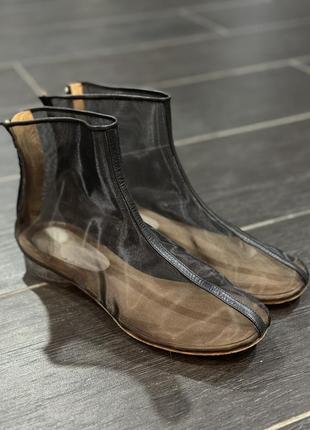 Ботинки maison margiela из сетки