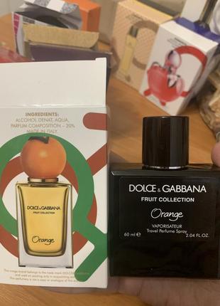 Парфюм в стиле dolce&amp;gabbana orange, мини парфюм, тестер парфюма