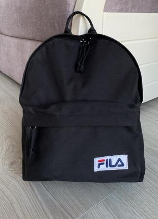 Черный рюкзак fila