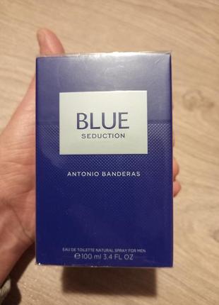 Оригинальный парфюм antonio banderas blue seduction 100ml оригинал1 фото