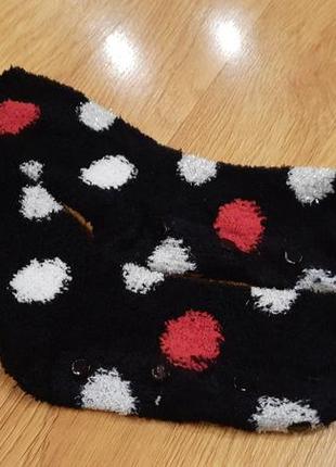Носки теплые носки плюшевые размер 35-38 tchibo тсм2 фото