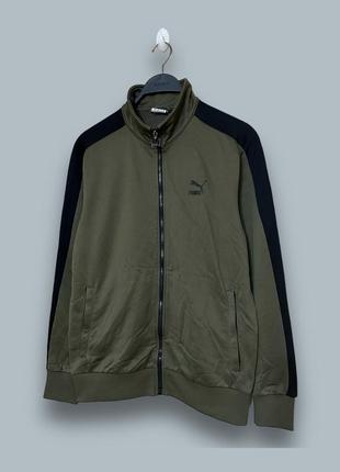 Олімпійка puma khaki track jacket