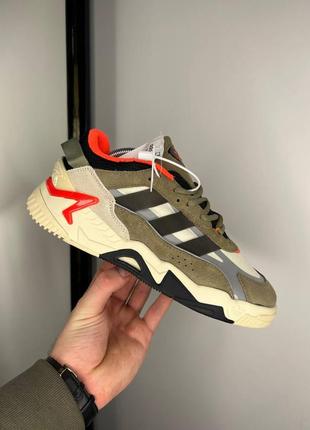 Кросівки adidas originals niteball ll khaki black2 фото