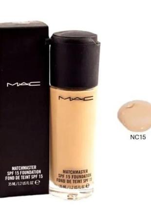 Тональний крем mac matchmaster spf15, 35мл. (nc15)