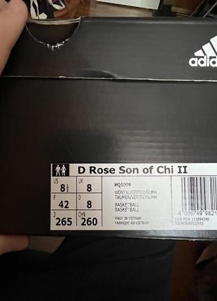 Adidas d rose son of chi7 фото