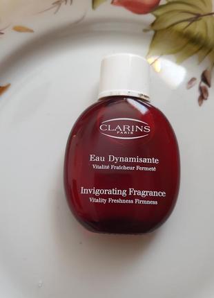 Тонизирующая вода clarins eau dynamisante treatment fragrance, франция оригинал 30 мл полный