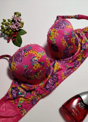 36-d, волшебный шелковый бюстгальтер с пуш ап limited collection by m&amp;s