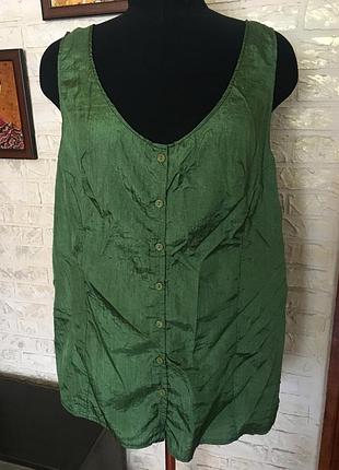 Зеленая жилетка