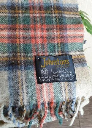Шарф від англійського бренду johnstons of elgin оригінал, 100% шерсть стан нового унісекс.