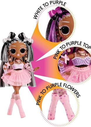 L.o.l. surprise lol surprise omg sunshine color change switches fashion doll with color changing ha2 фото
