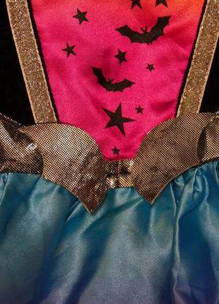 Плаття костюм на халавін відьма чаклунки з мигалками. f&amp;f розмір 1163 фото