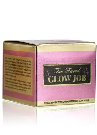 Маска-пленка glow job для лица с блестками rose (антиоксидантная) 50 ml cmd-0452 фото