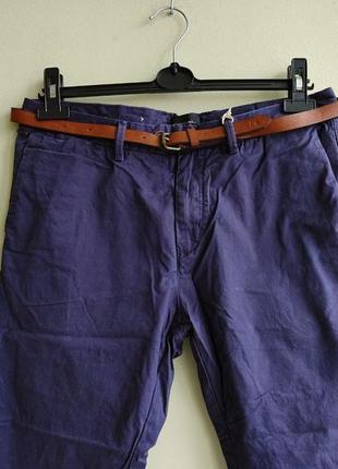 Мужские брюки чинос stuart slim fit scotch & soda amsterdam couture8 фото