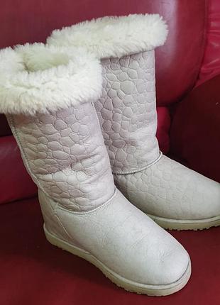 Сапоги угги ugg оригинал кожа овчина