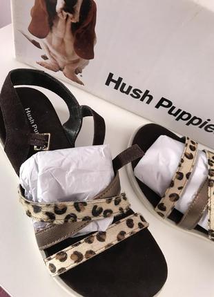 Женские,брендовые,кожаные  босоножки hush puppies.португалия..50%знижка4 фото