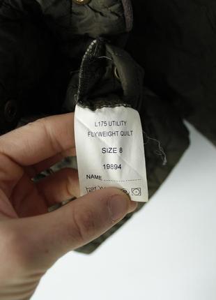 Barbour куртка женская стеганная стебанка барбур burberry polo ralph lauren хаки зеленая 36 м s8 фото