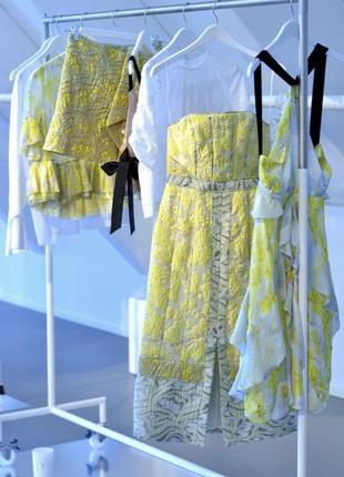 Шёлковое платье из лимитированой коллекции h&m conscious silk