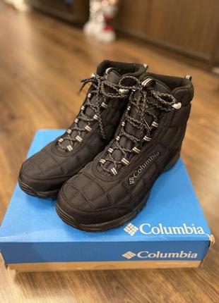 Черевики чоловічі columbia firecamp™ boot чорні 1672881-012