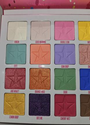 Палетка тіней jawbreaker від jeffree star