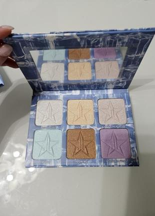 Палетка хайлайтеров ice crusher от jeffree star2 фото